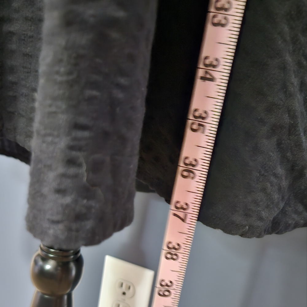 Old Navy Black Flutter Sleeve Mini Dress - Picture 4 of 7